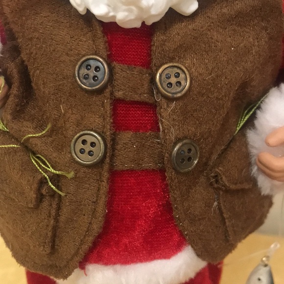 NWT Collectible Fishing Santa - Picture 8 of 12